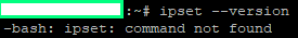 ipset version